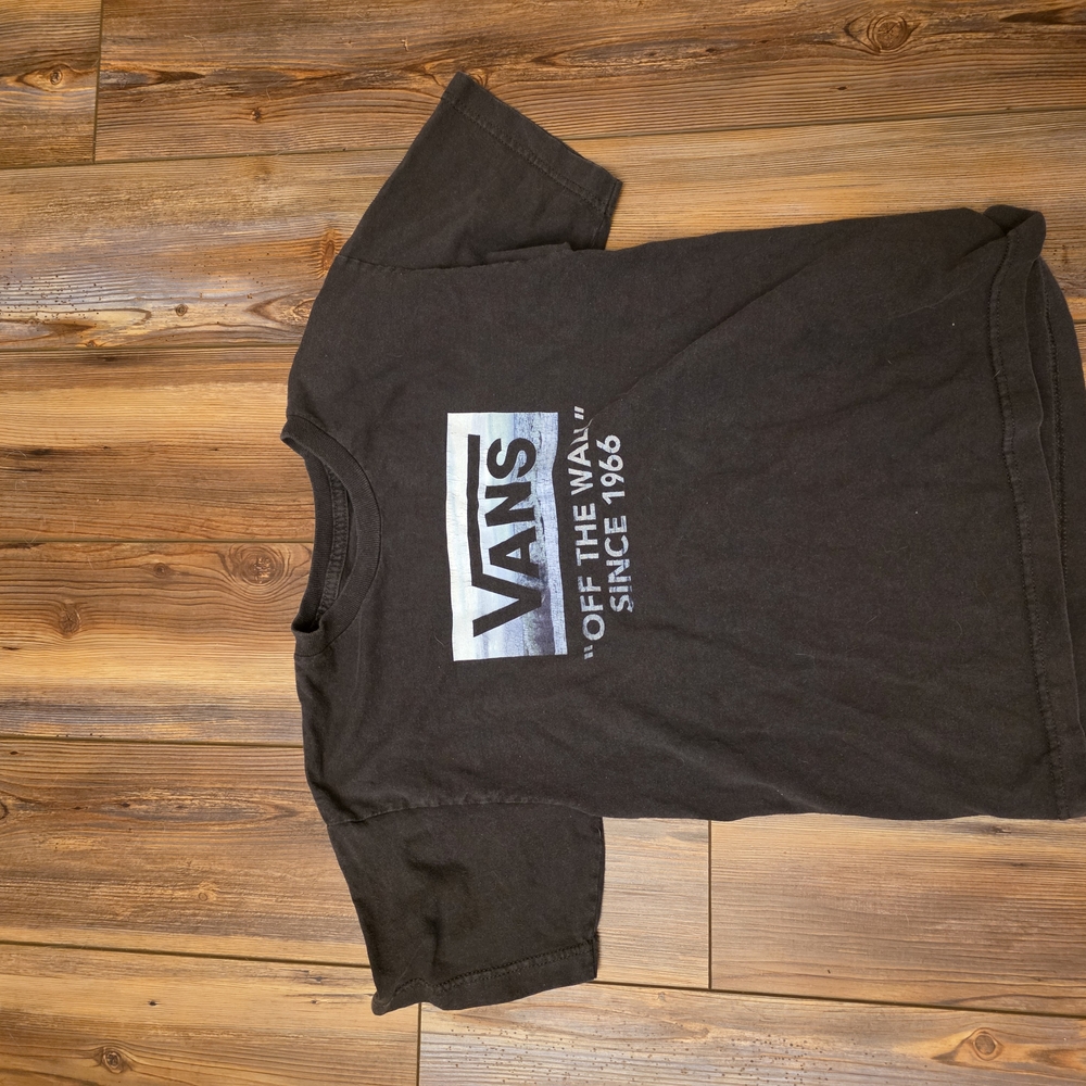 Vans Black Tee with Logo 💙5 For $25💙